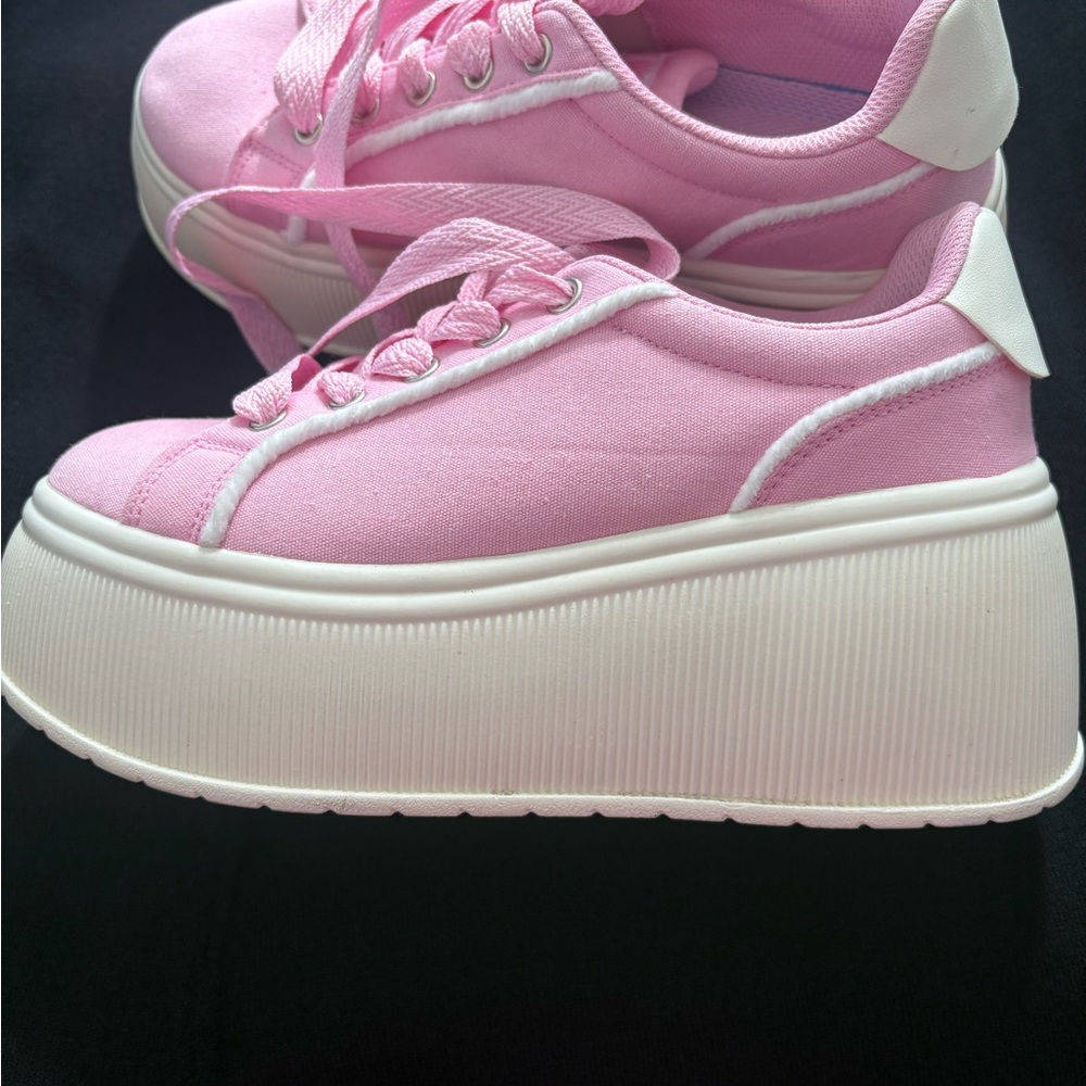 LUCKY STEP Women's Platform Fashion classic wedge